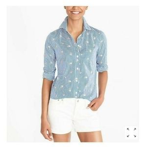 NWT SIZE SMALL J. CREW Classic button-down shirt